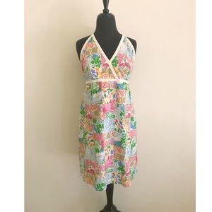 Lily Pulitzer Pink Label Halter Dress Size 6